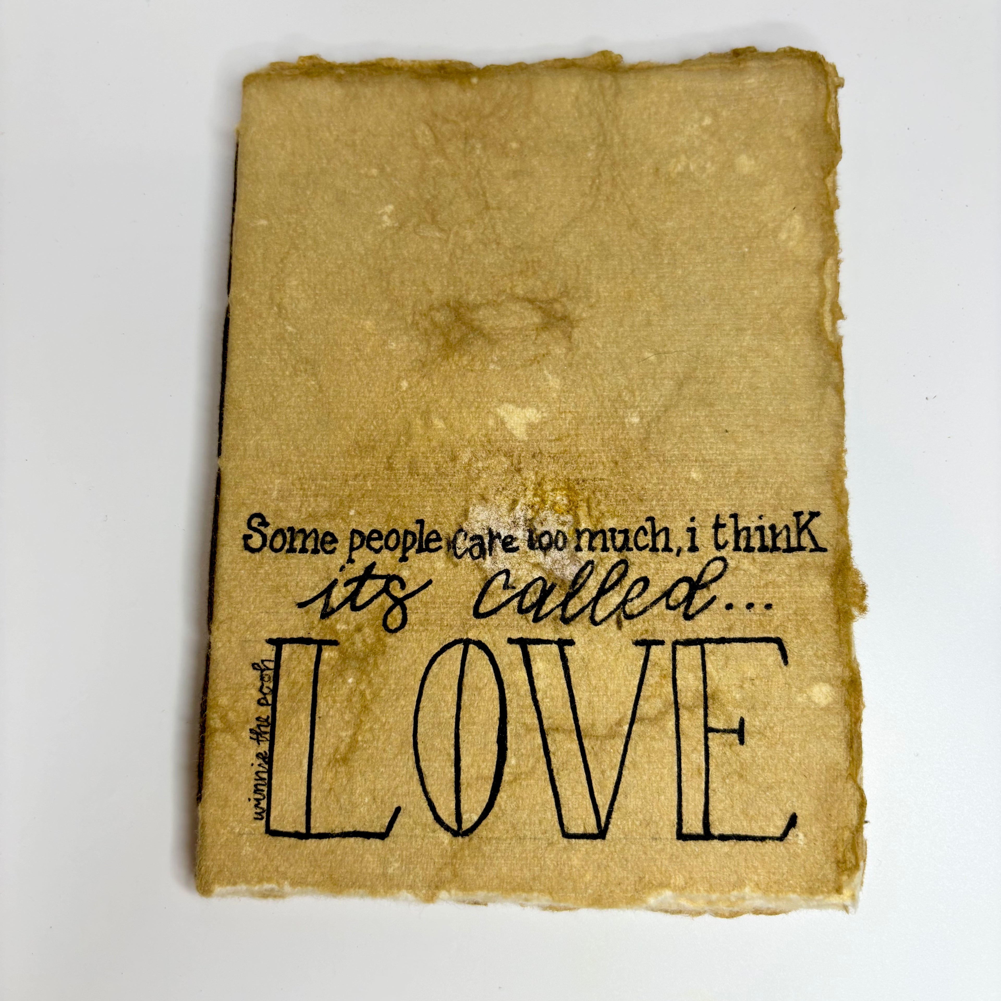 ...It's Called Love Journal, Medium