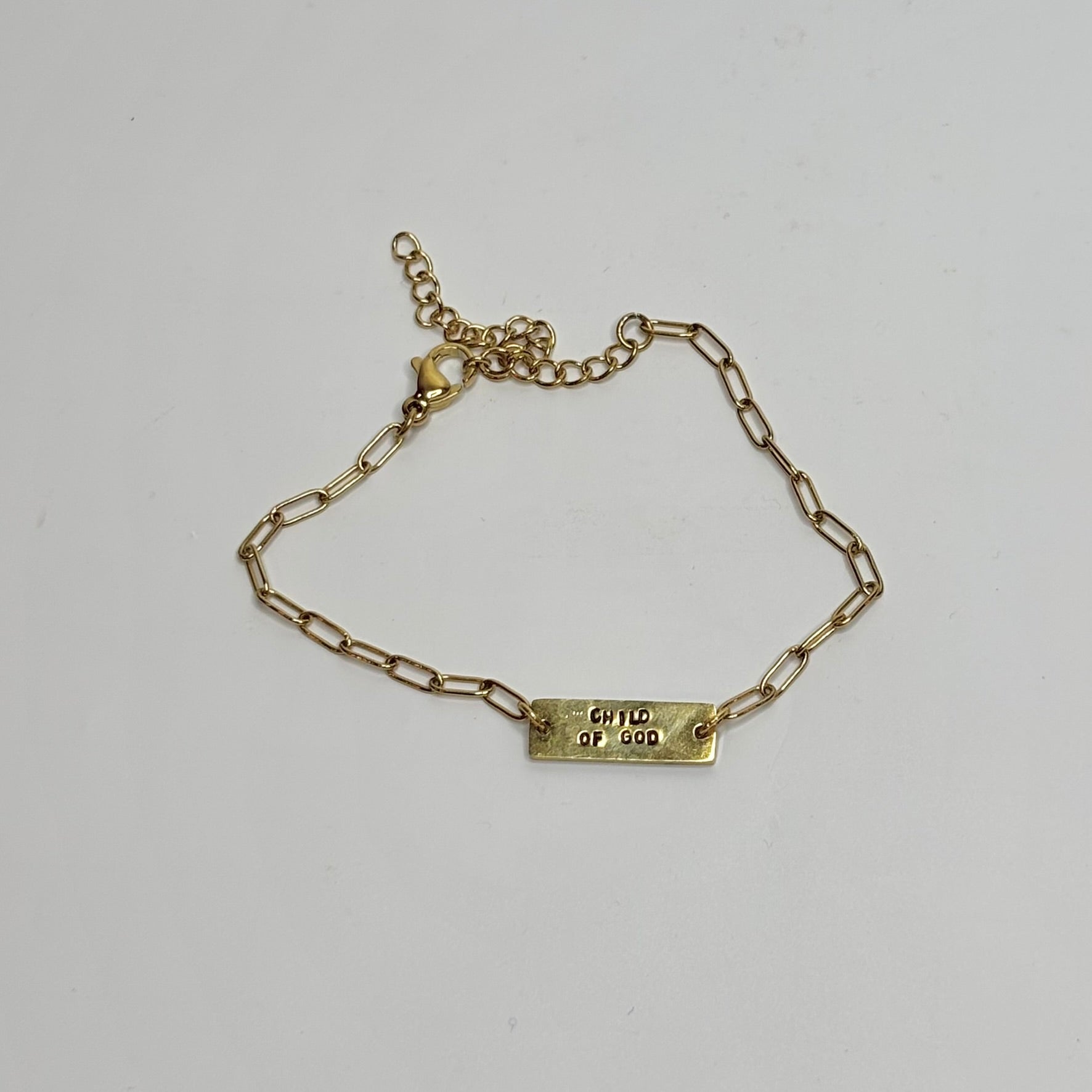 Custom Paperclip Chain Bracelet