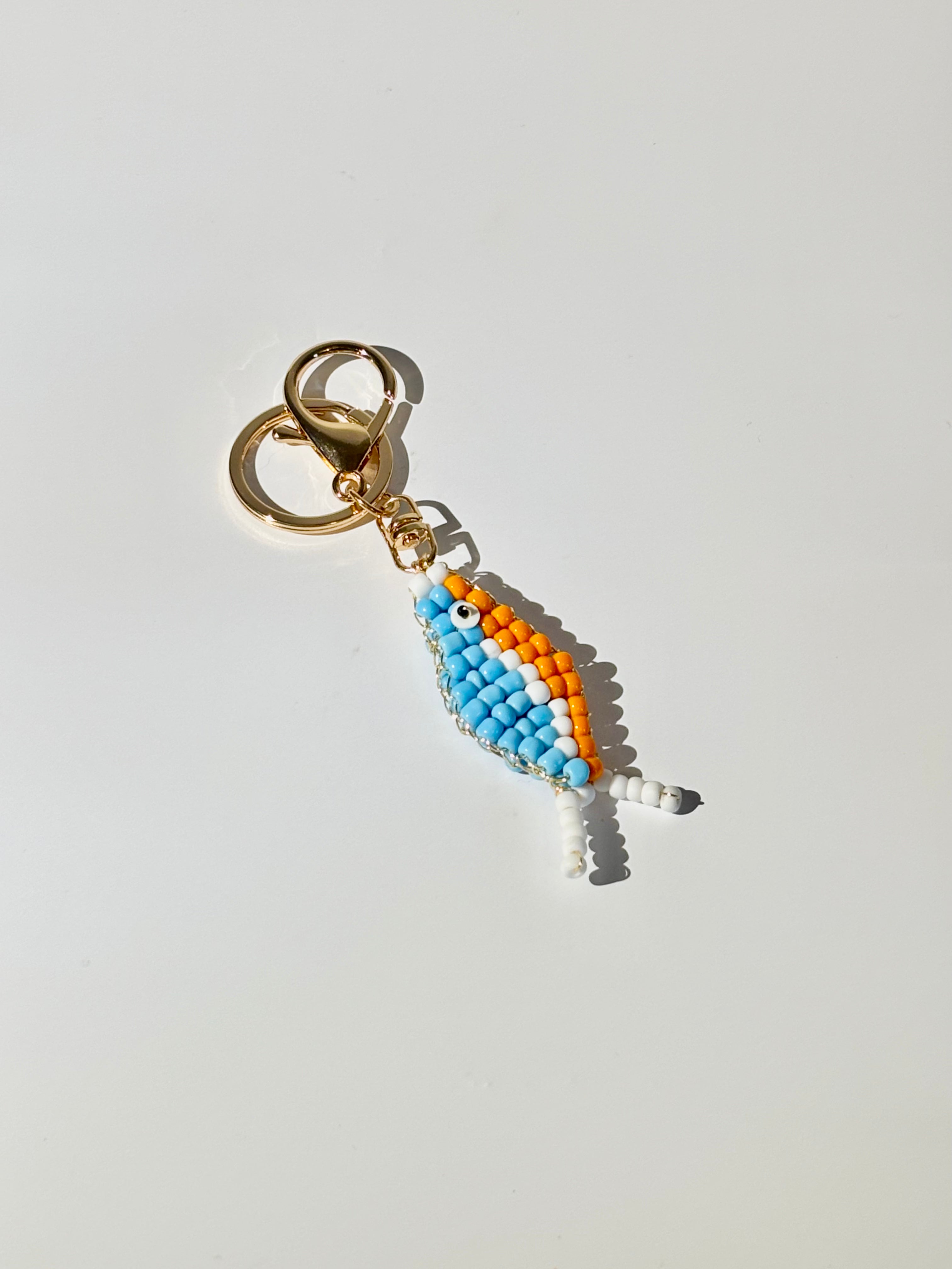 Beaded Fish Keychain, Francis