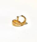 Chunky Tapered Statement Hoops