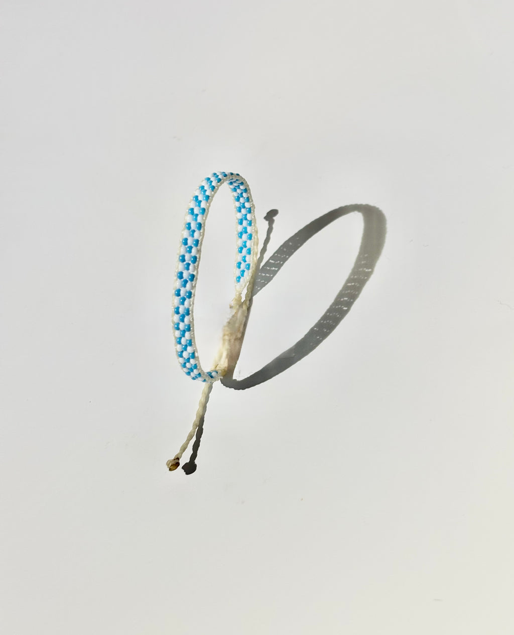 Checkered Bracelet, Blue