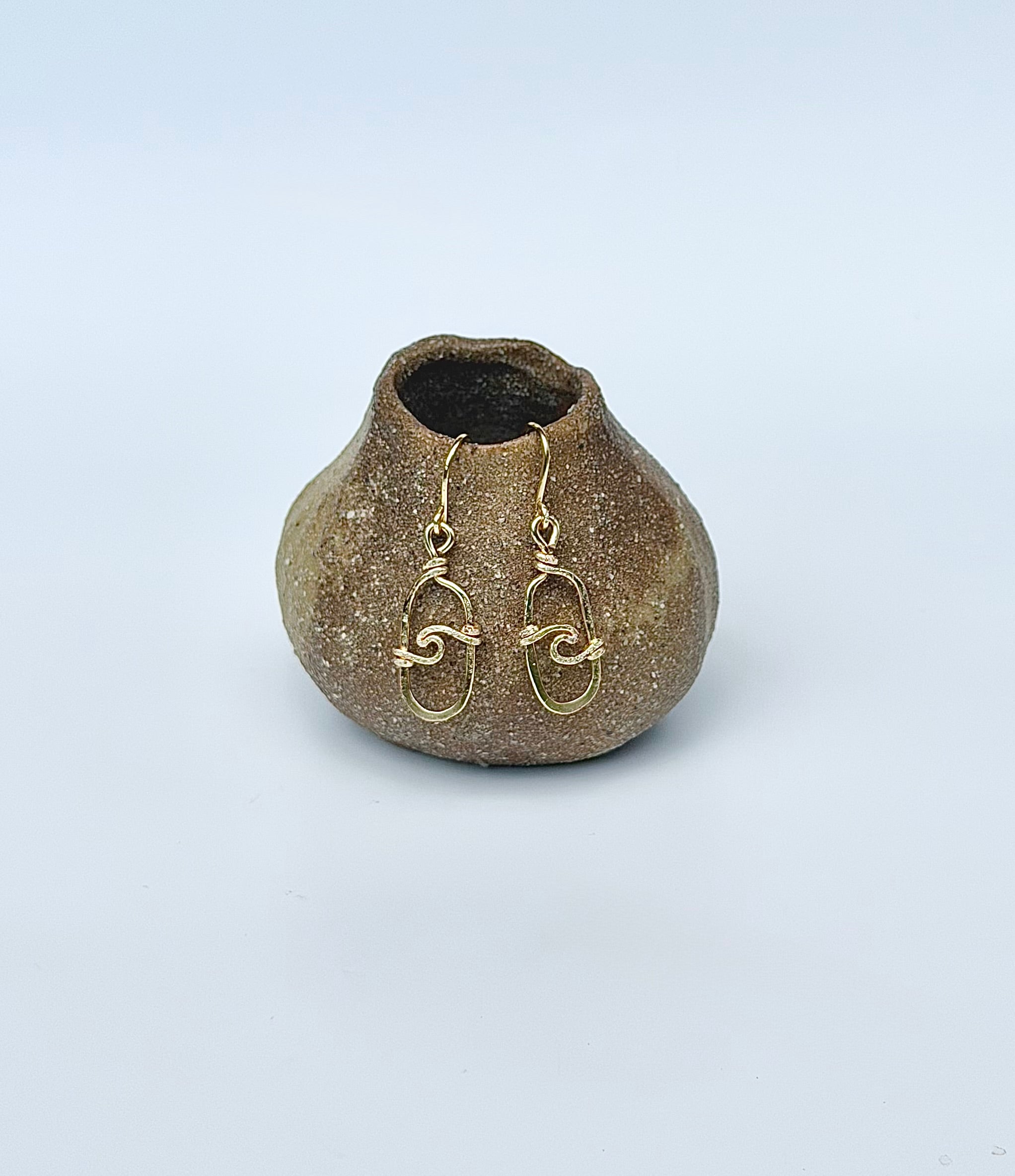 Wind+Waves Earrings (Oval)