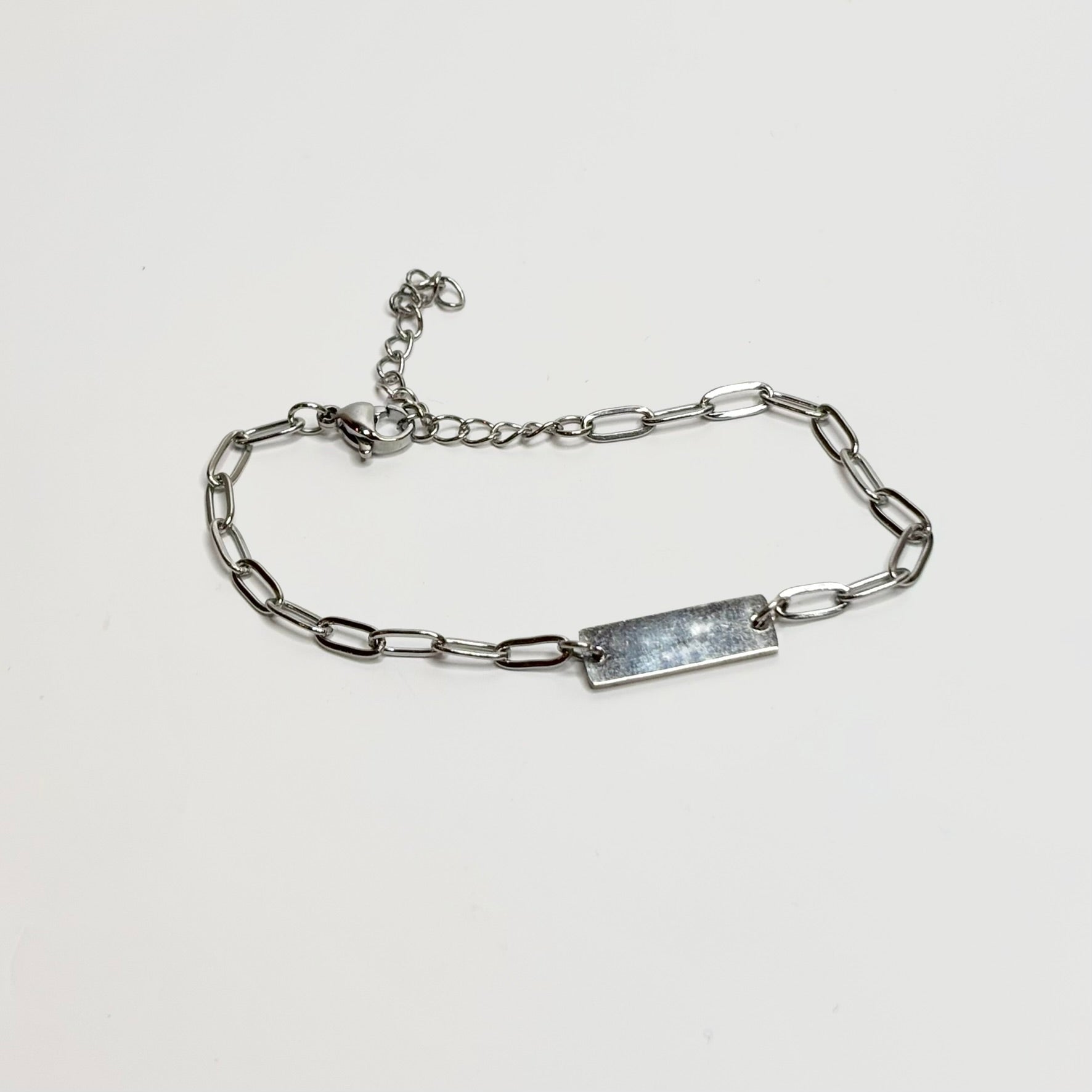 Custom Paperclip Chain Bracelet
