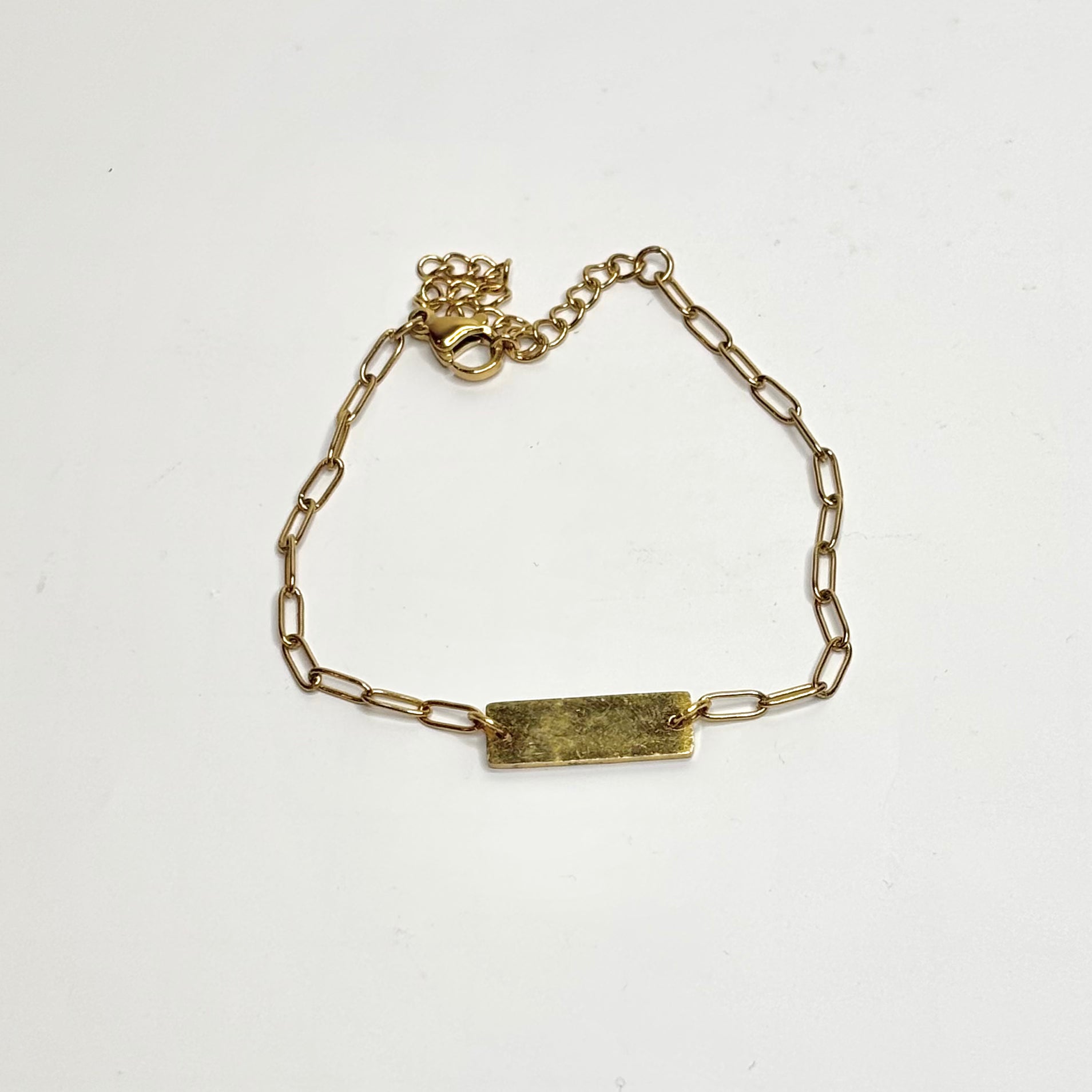 Custom Paperclip Chain Bracelet