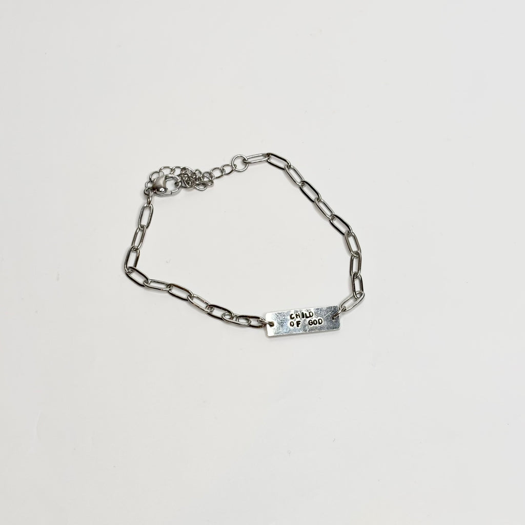 Custom Paperclip Chain Bracelet
