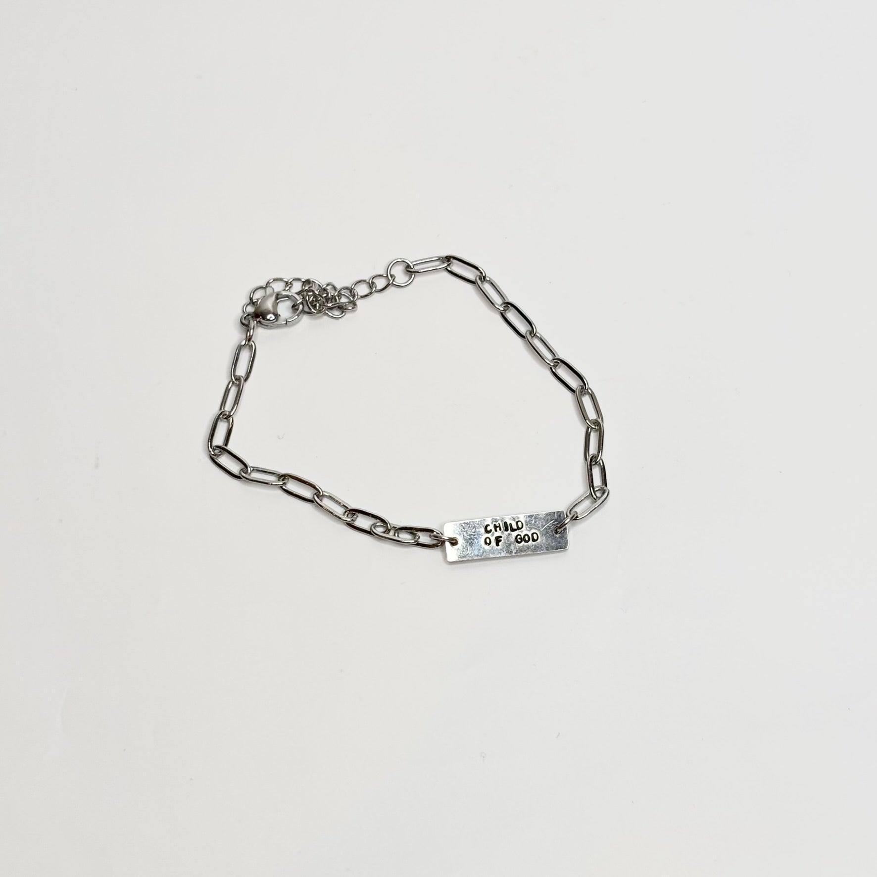 Custom Paperclip Chain Bracelet