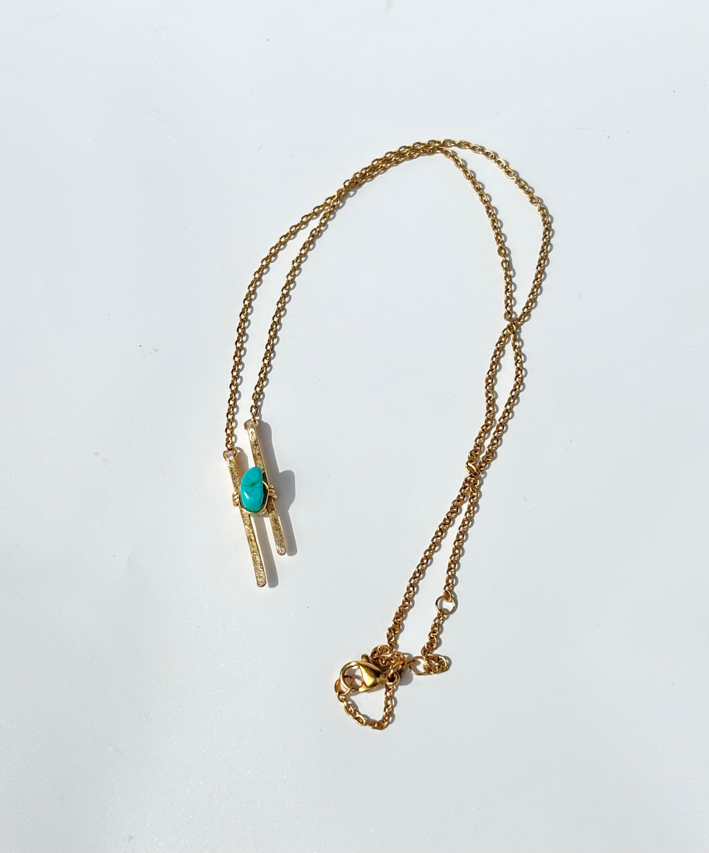 Axis Turquoise Necklace