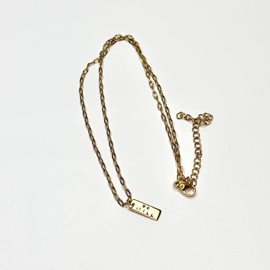 Be still necklace