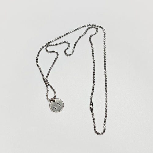 41 Necklace, Silver