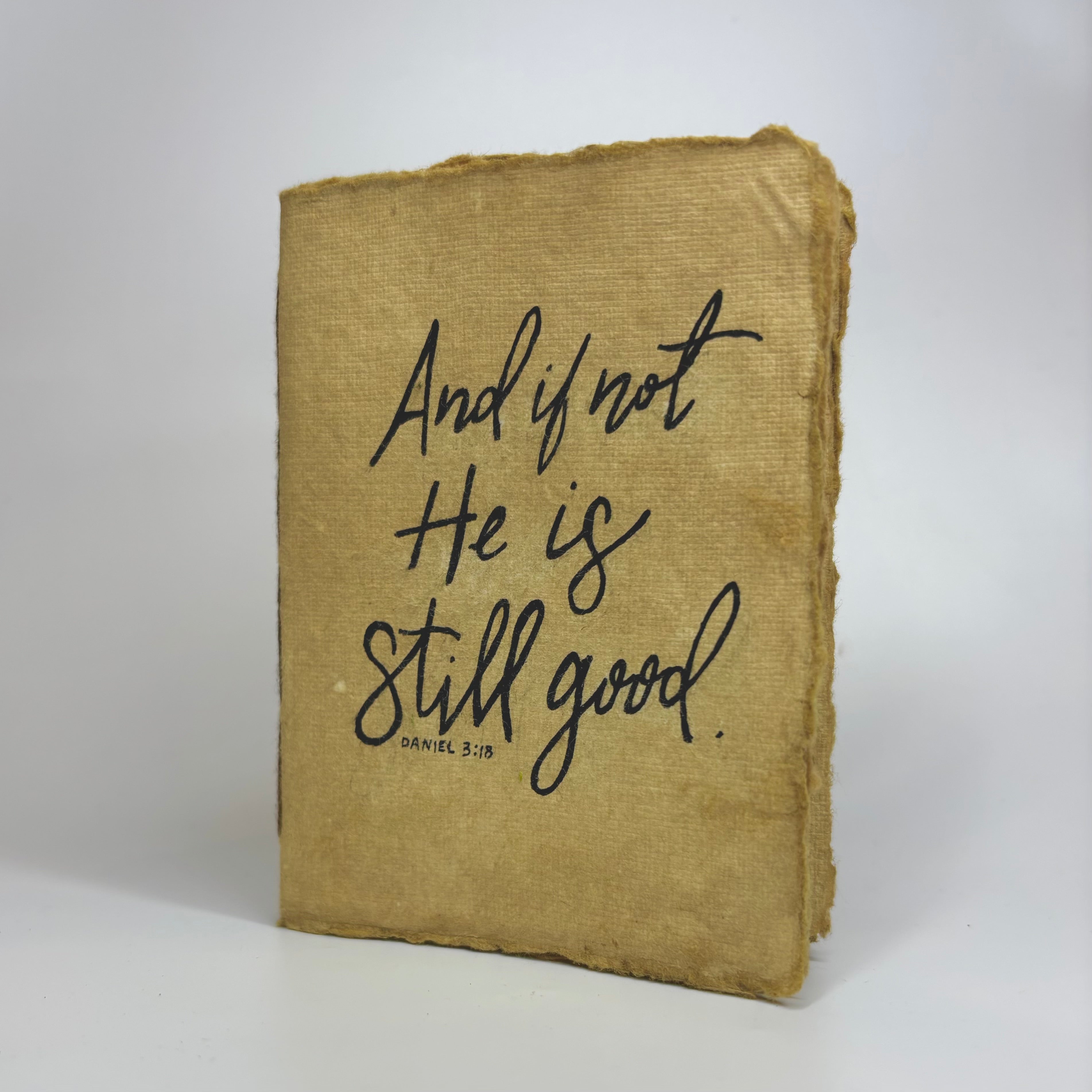 Daniel 3:18 Journal, Small