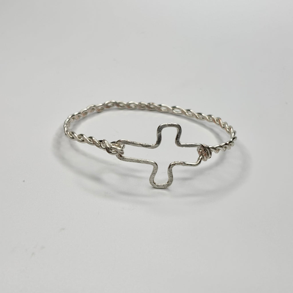 Hallowed Cross Bangle