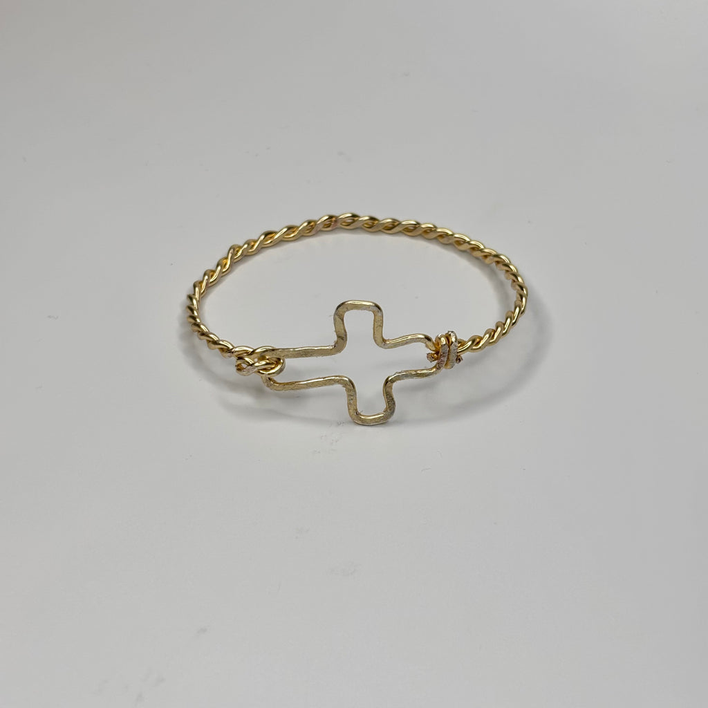 Hallowed Cross Bangle