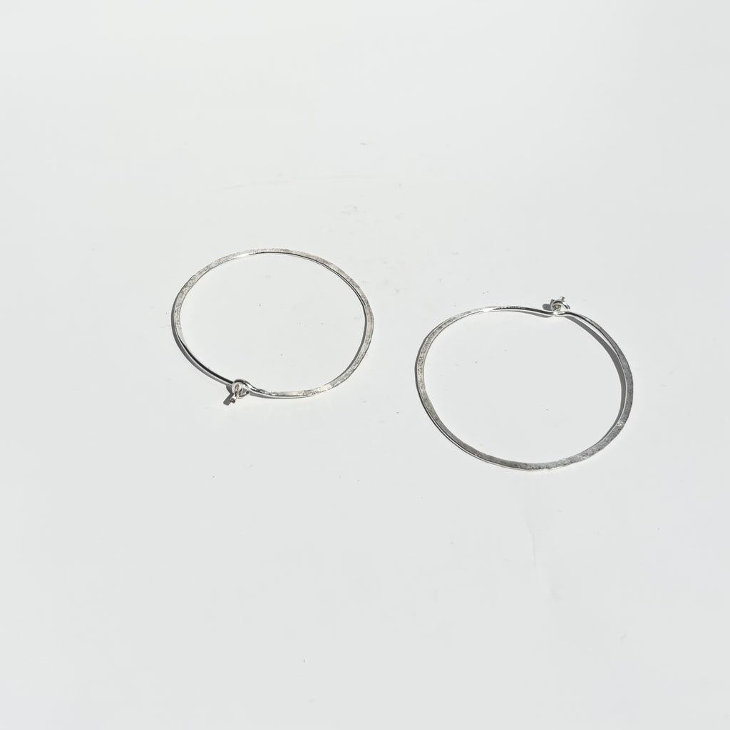 Classic Hammered Hoops