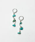 Squiggle Turquoise Dangles