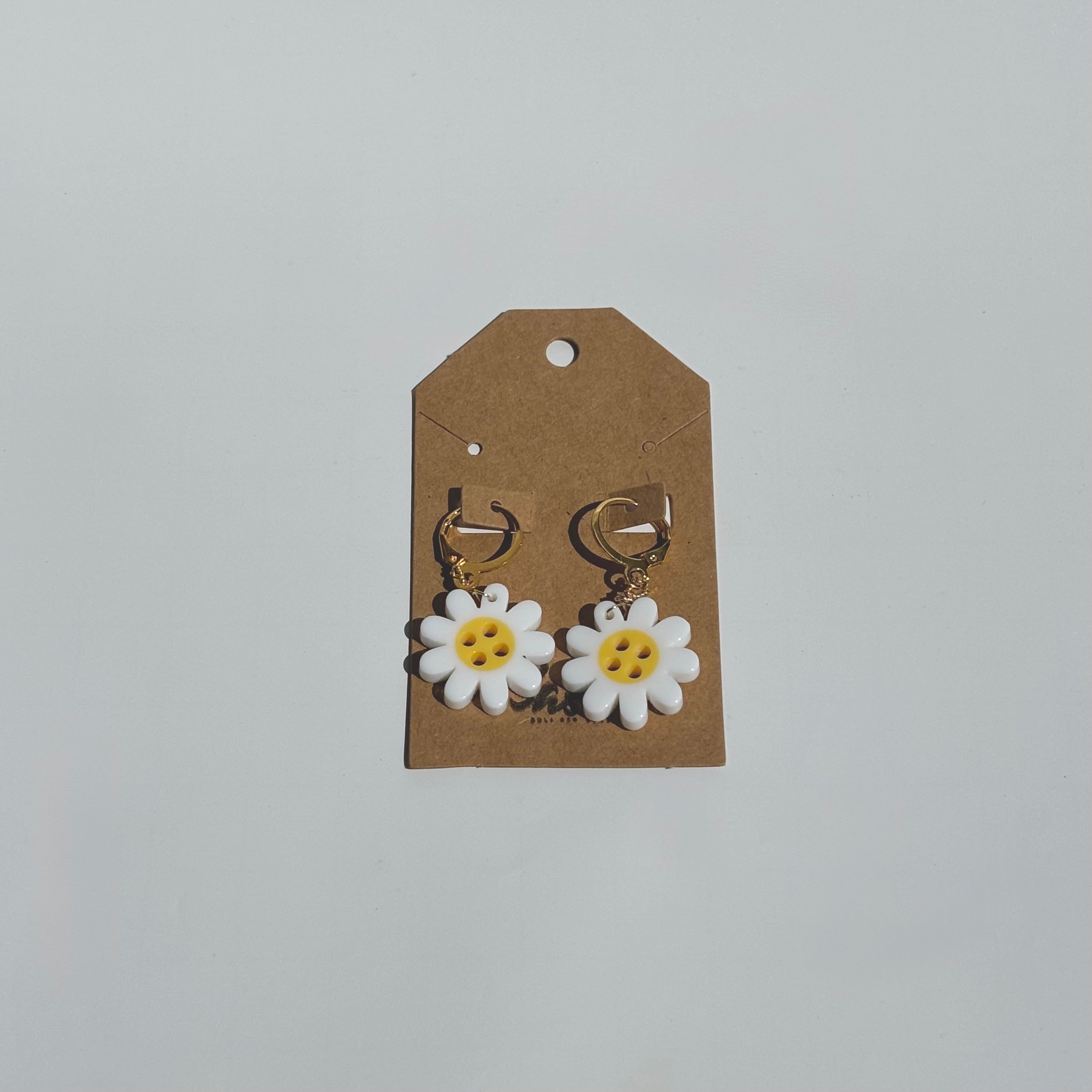 Button Daisy Dangles