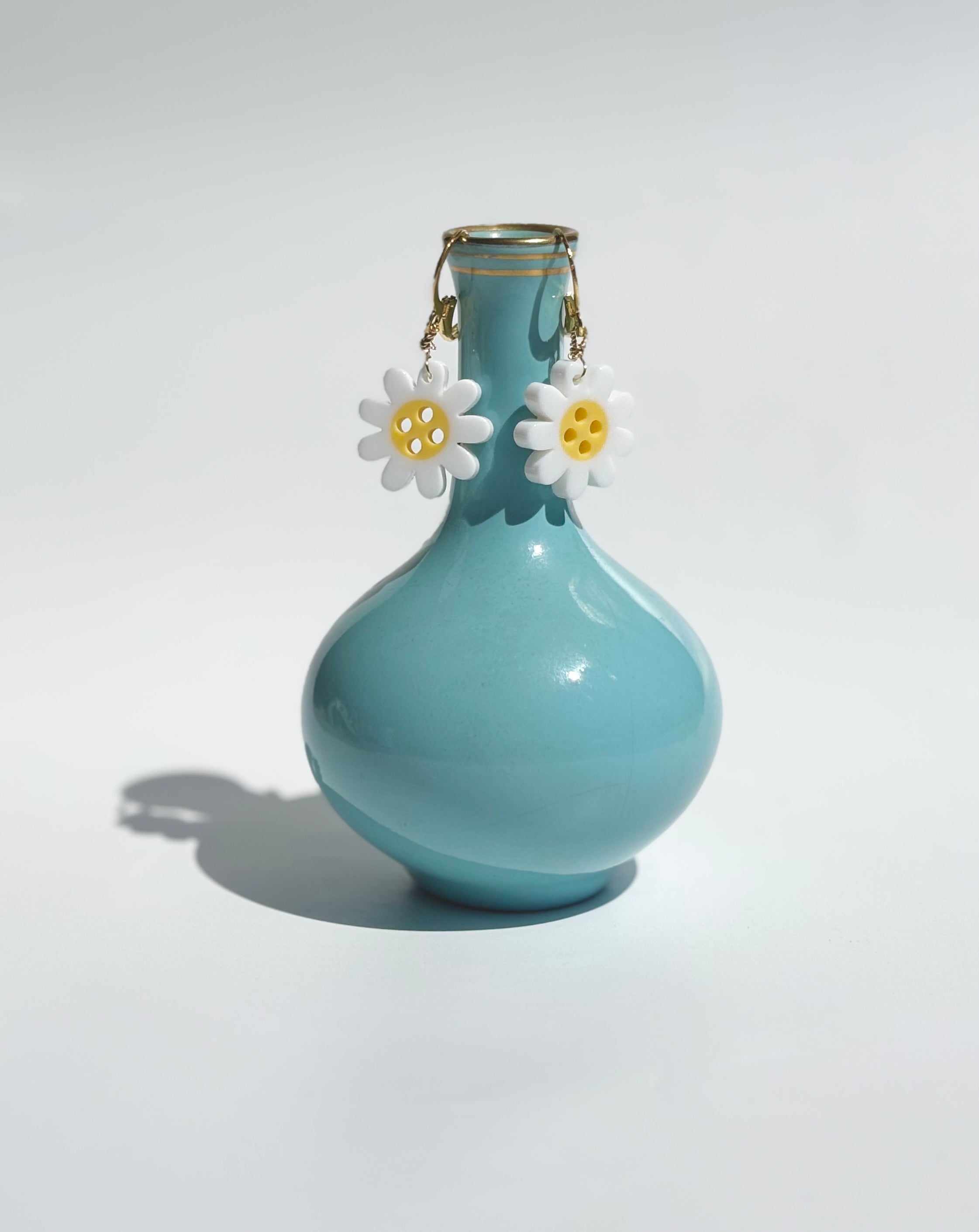 Button Daisy Dangles