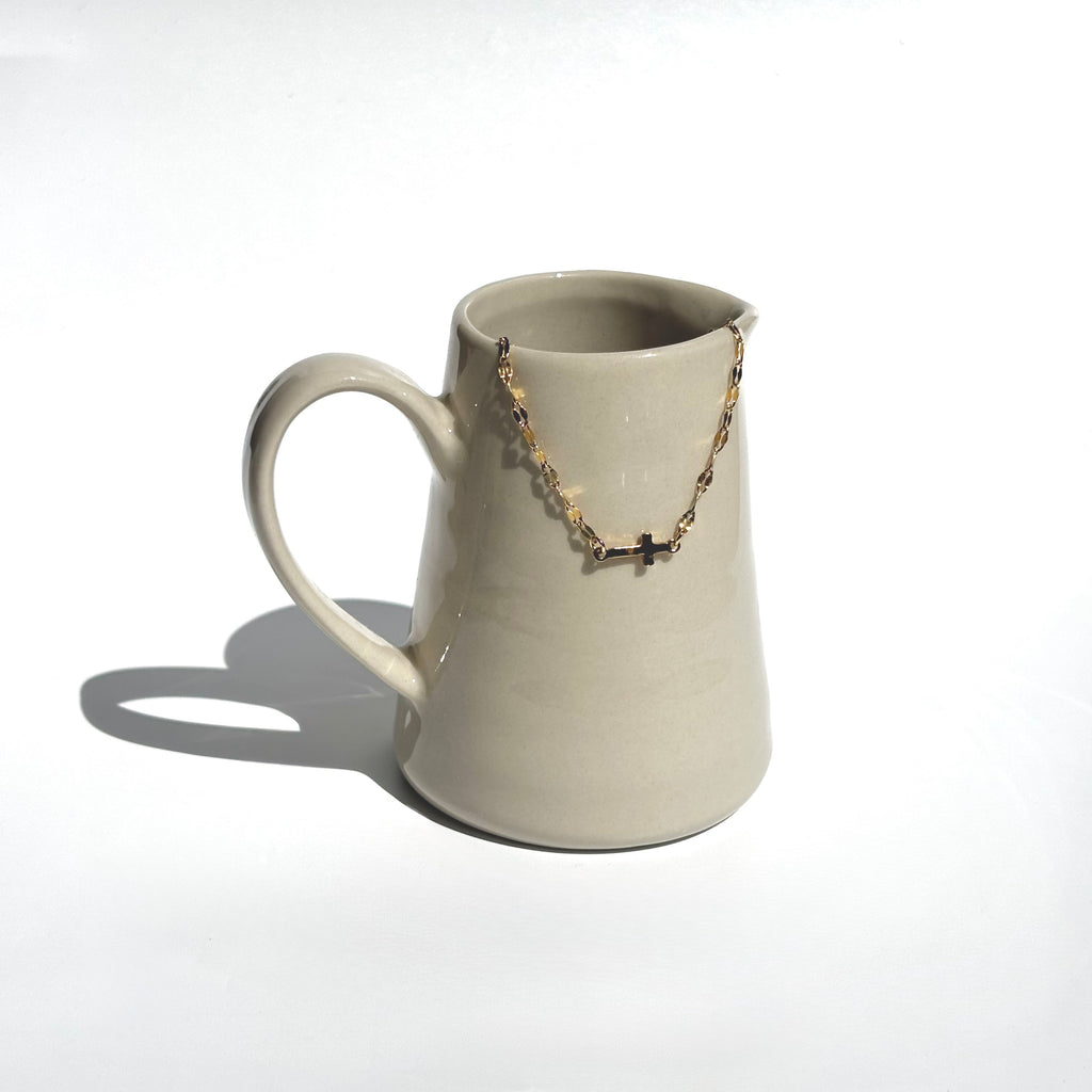 Sparkle Horizontal Cross Choker