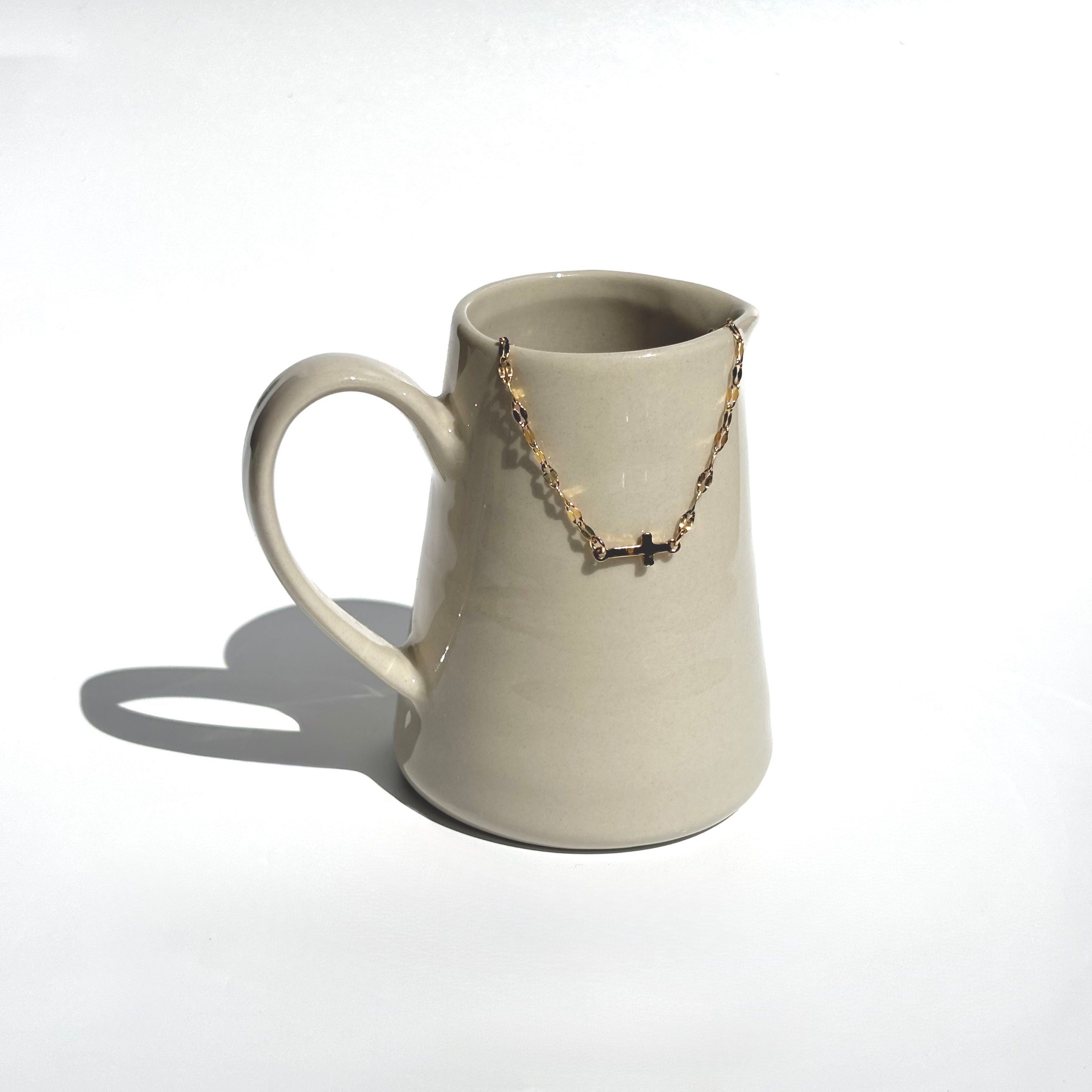 Sparkle Horizontal Cross Choker