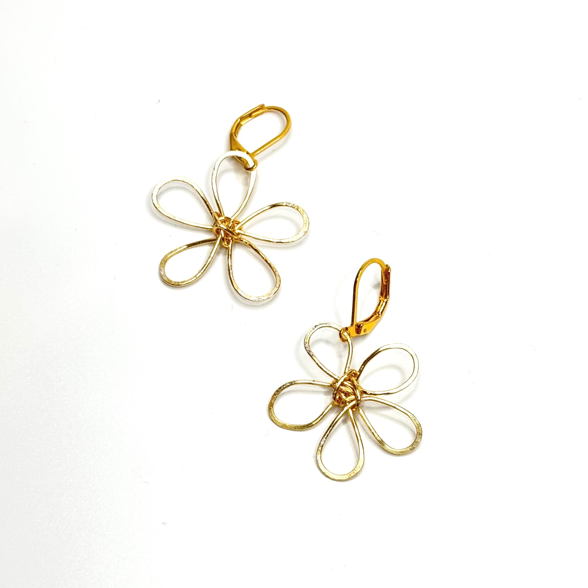 Outline Flower Dangles