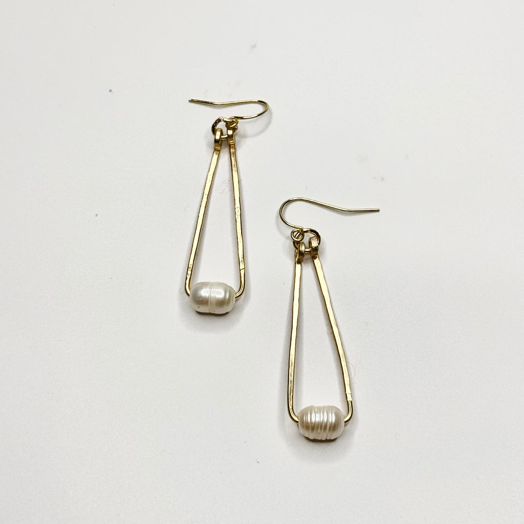 Pearl Waterdrop Dangles