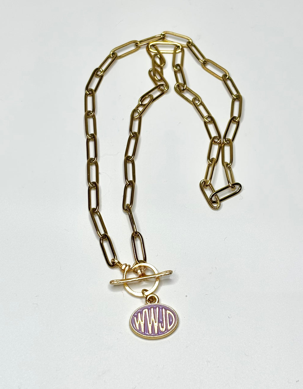WWJD Toggle Necklace