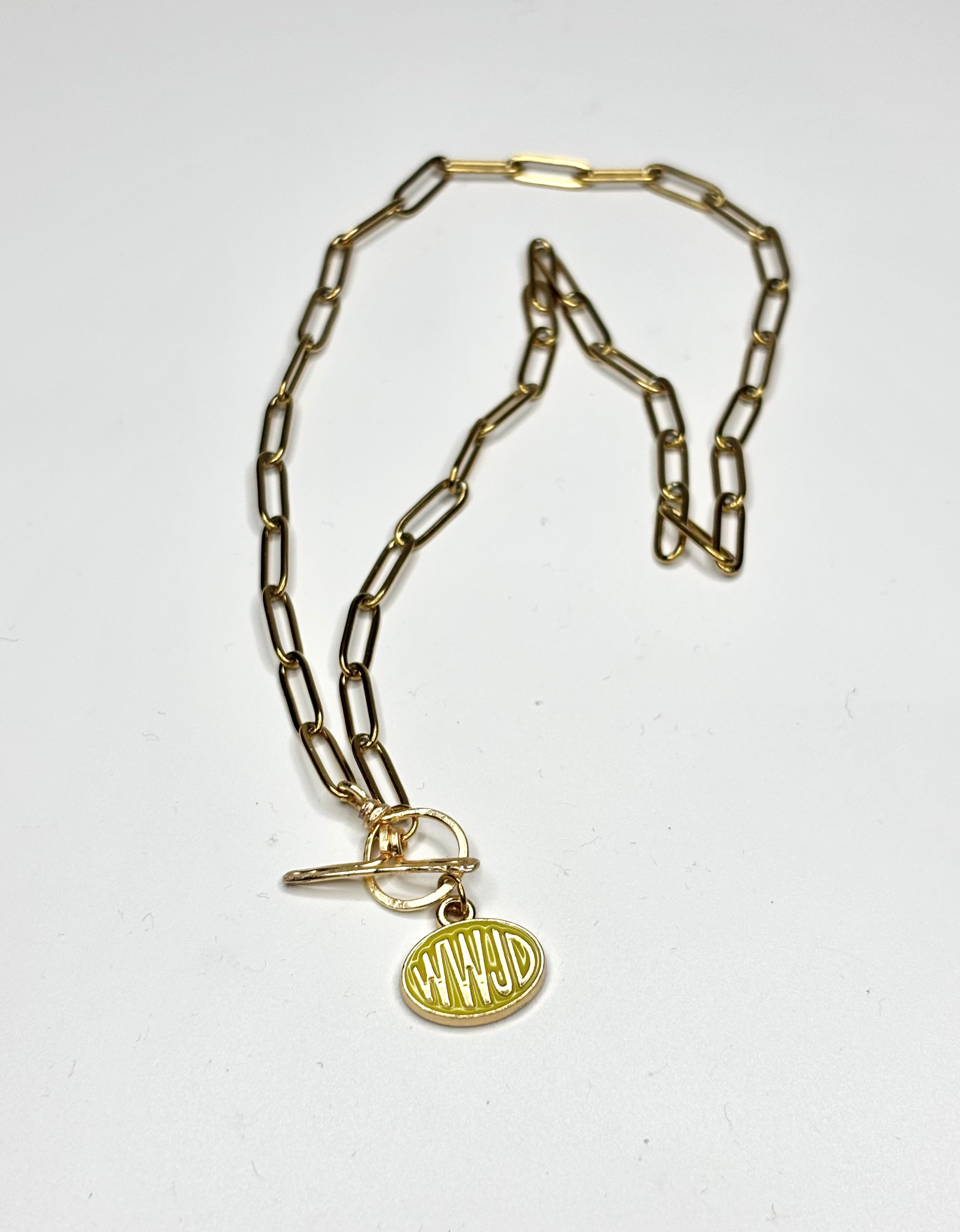 WWJD Toggle Necklace