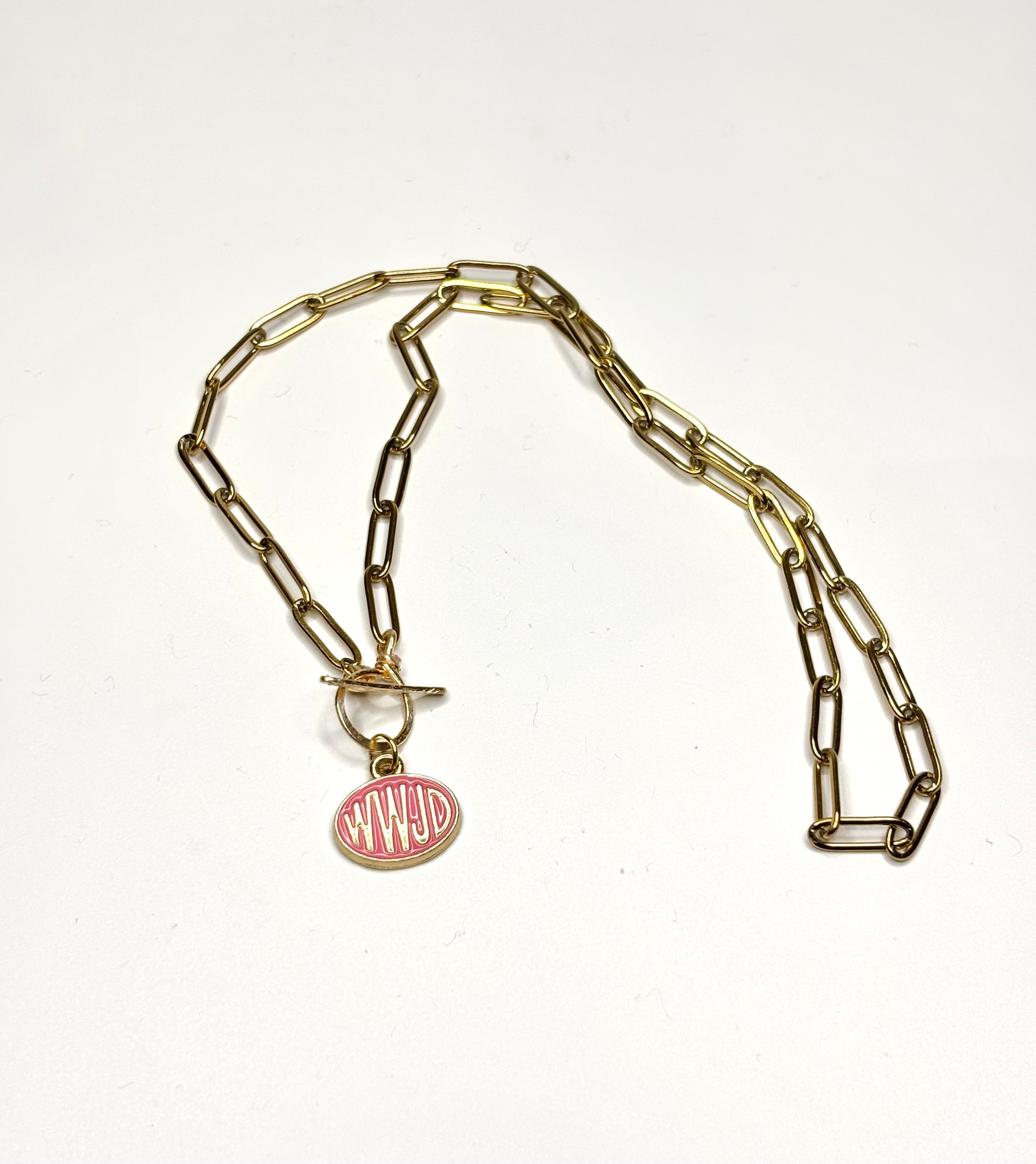 WWJD Toggle Necklace