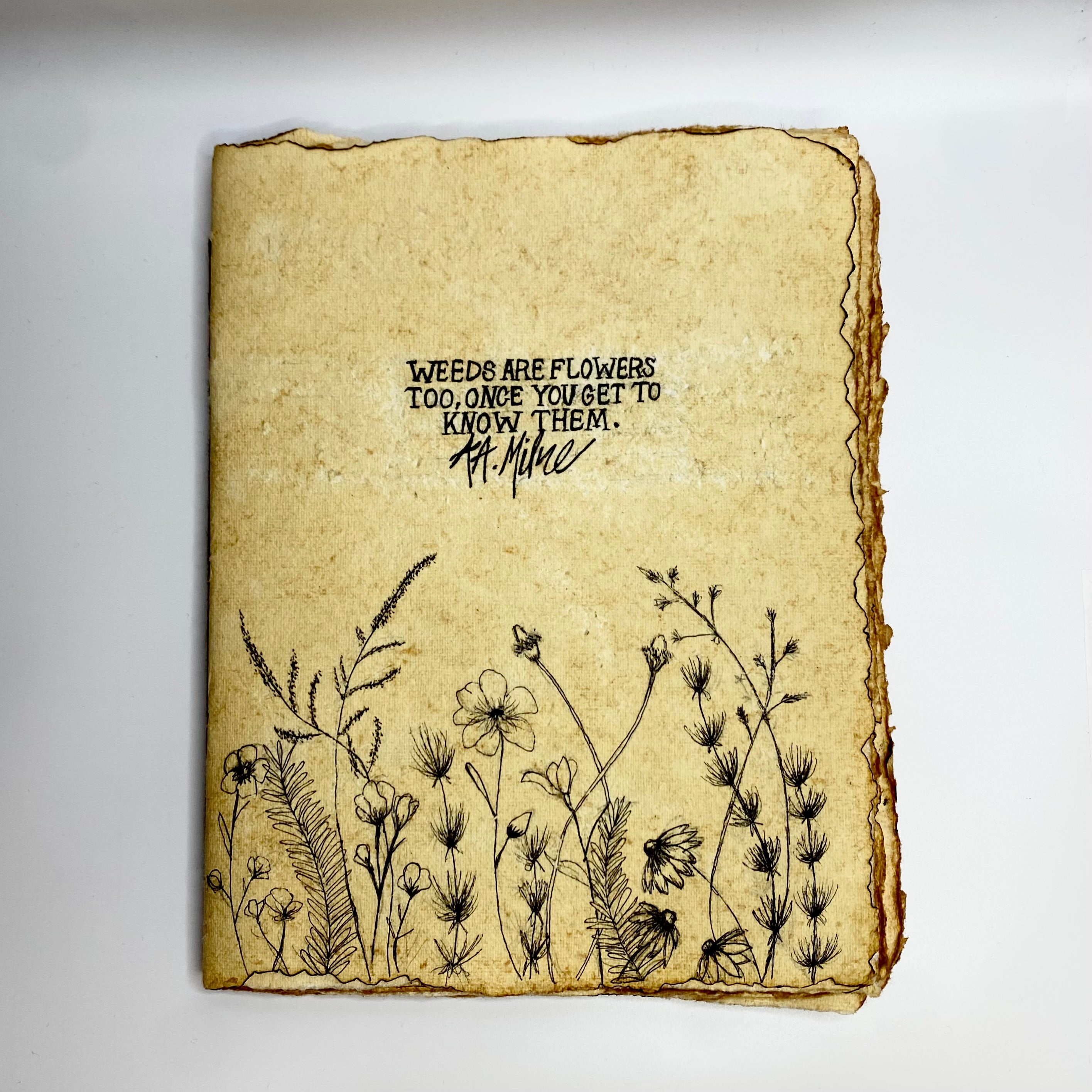 Weeds Are Flowers Too Journal, Large