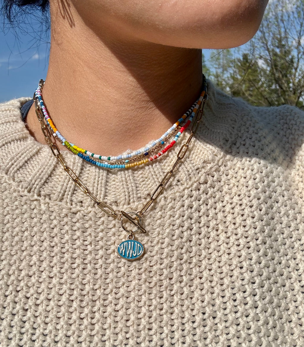 WWJD Toggle Necklace