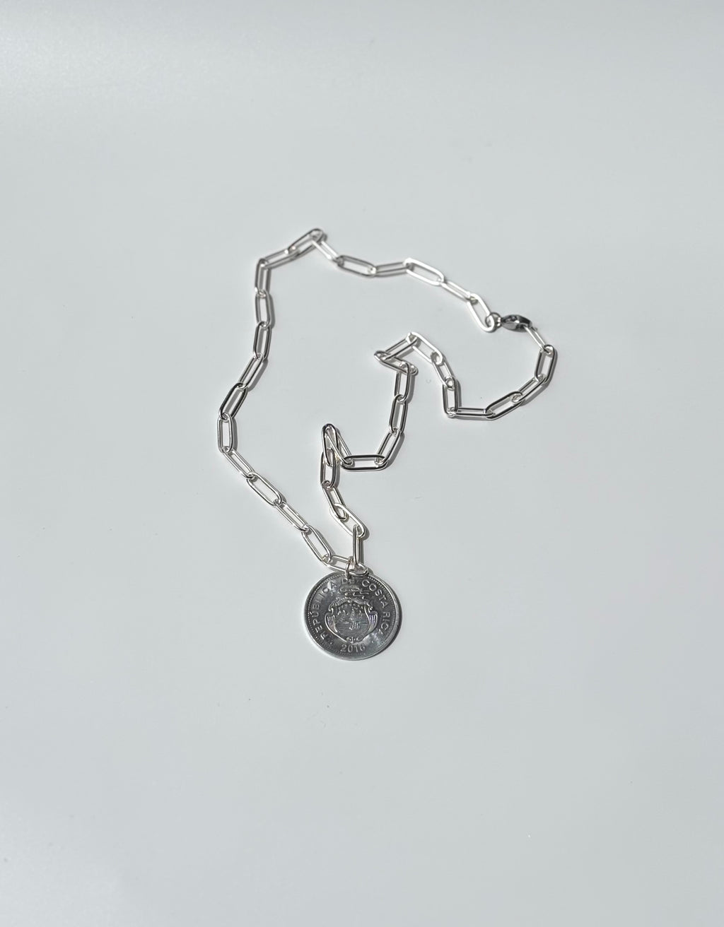 Silver Coin Necklace