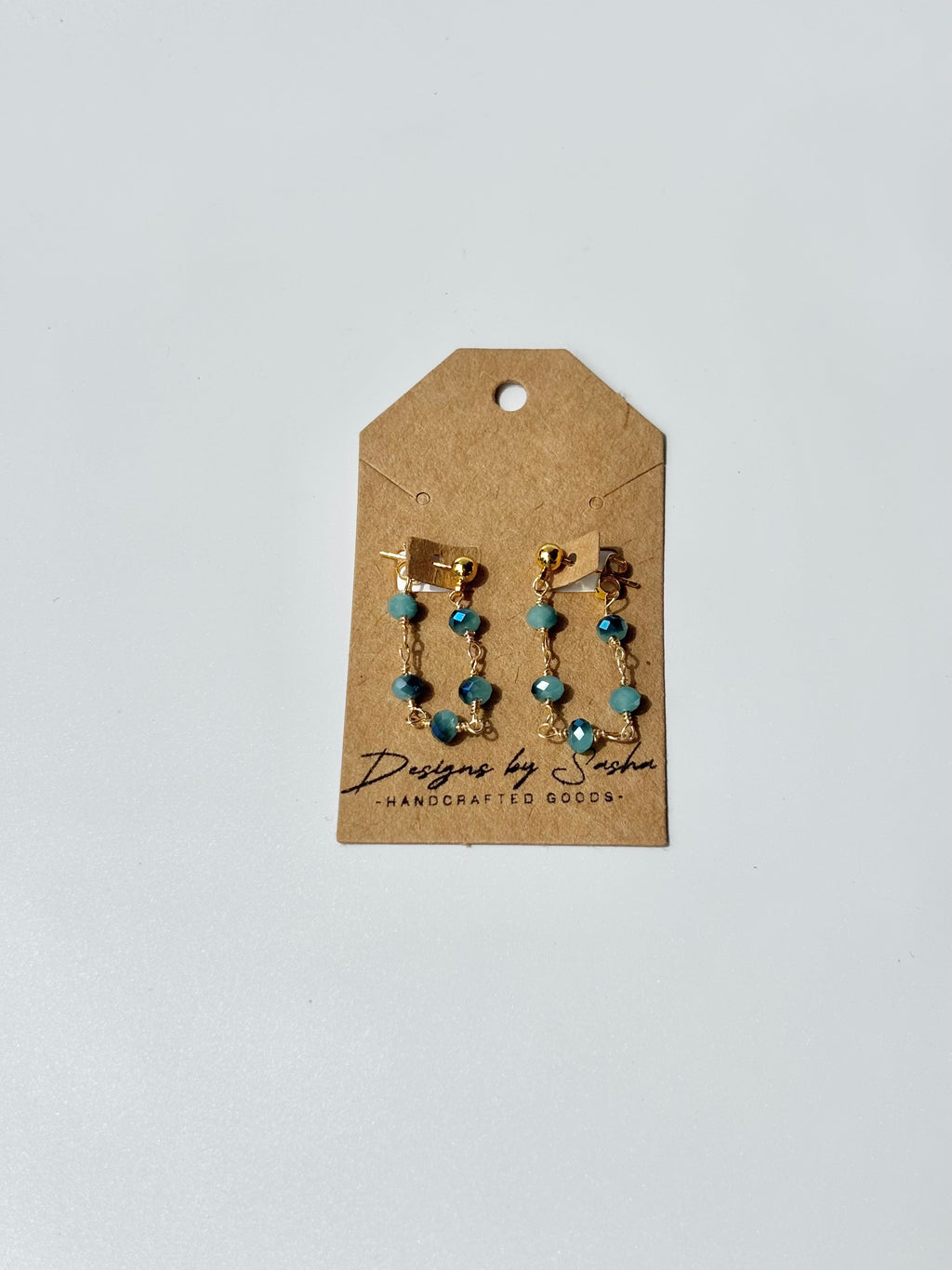 Azul Chain Stud Earrings