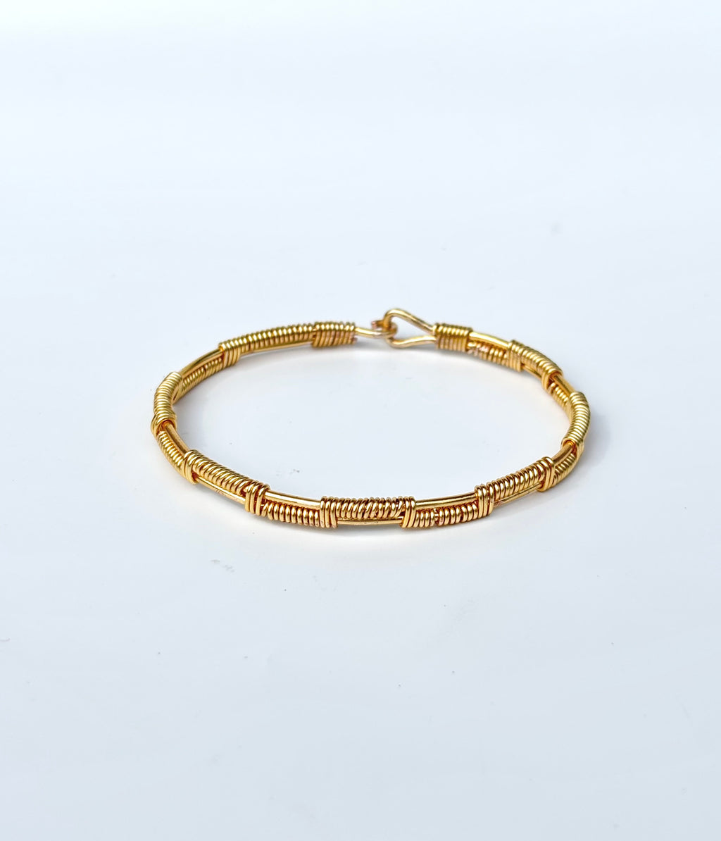 Alternating Wrap Bangle