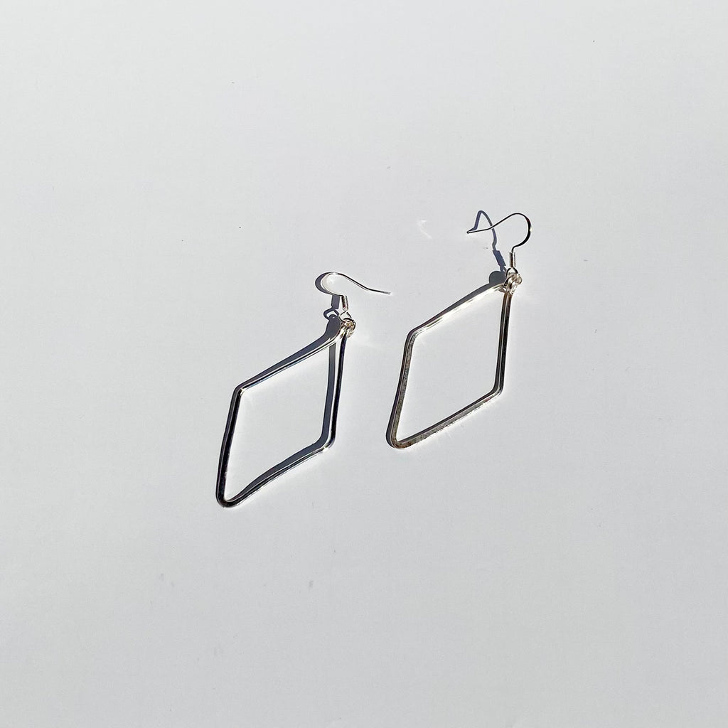 Hammered Diamond Dangles