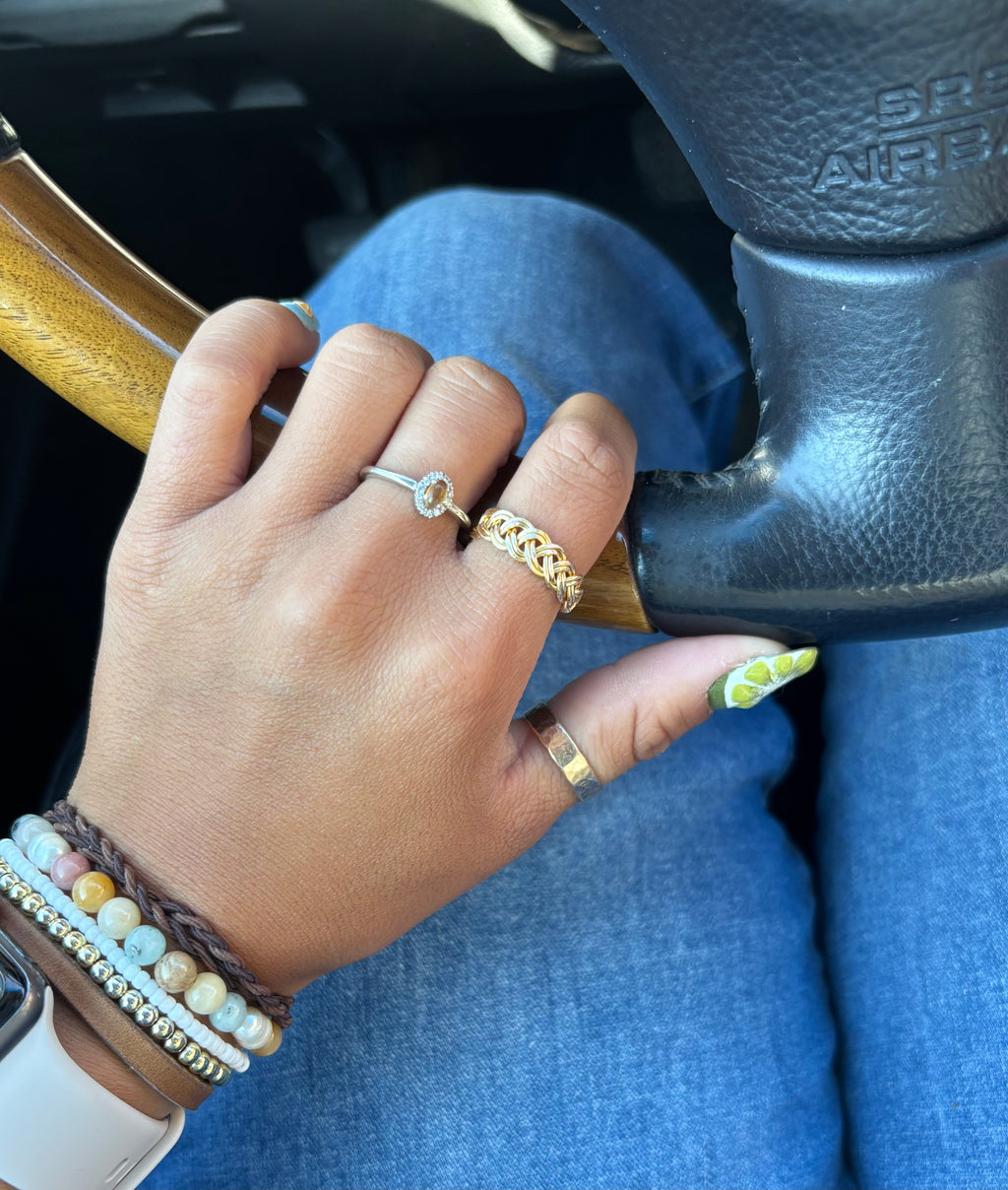 The double braided ring