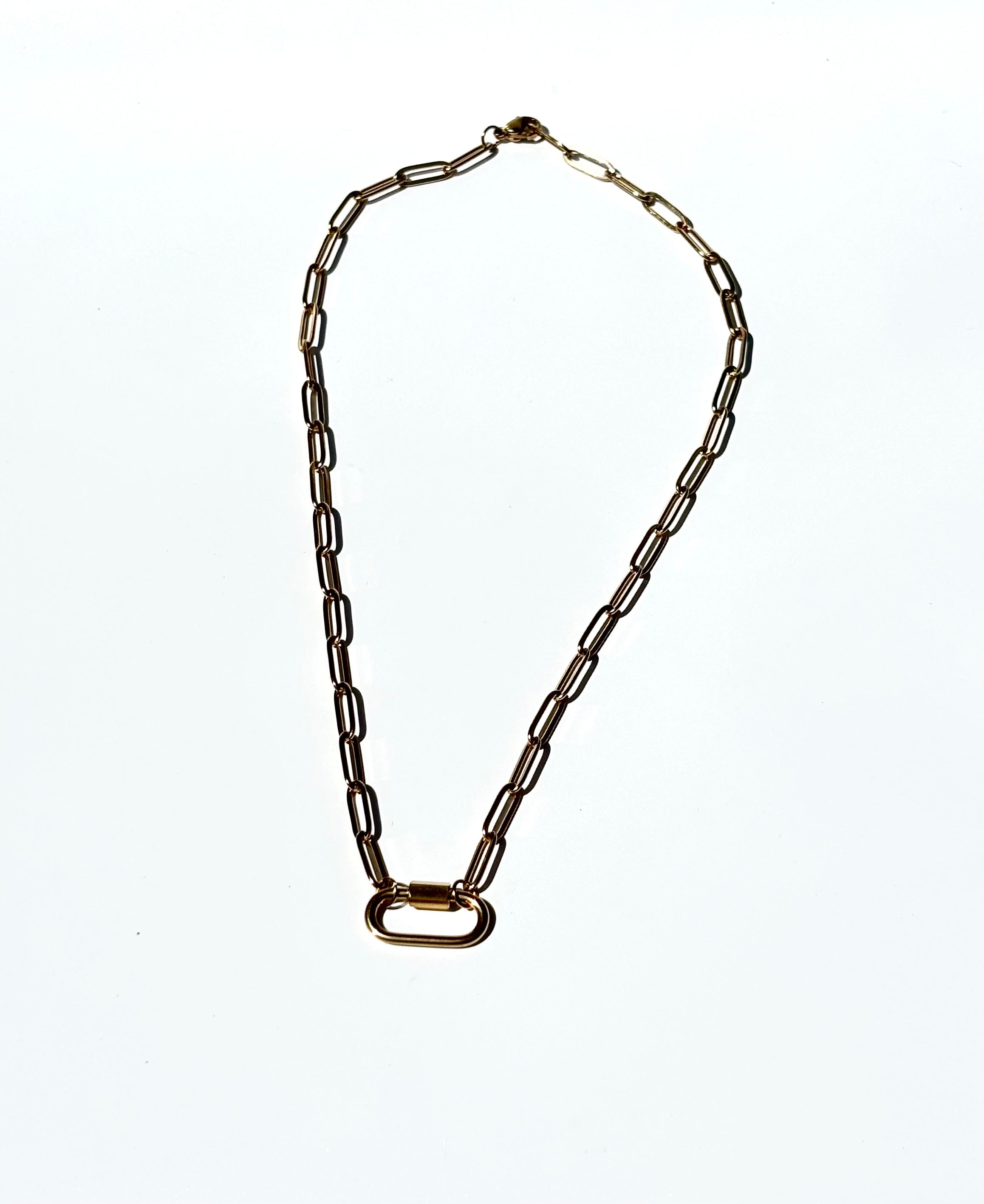 The carabiner necklace