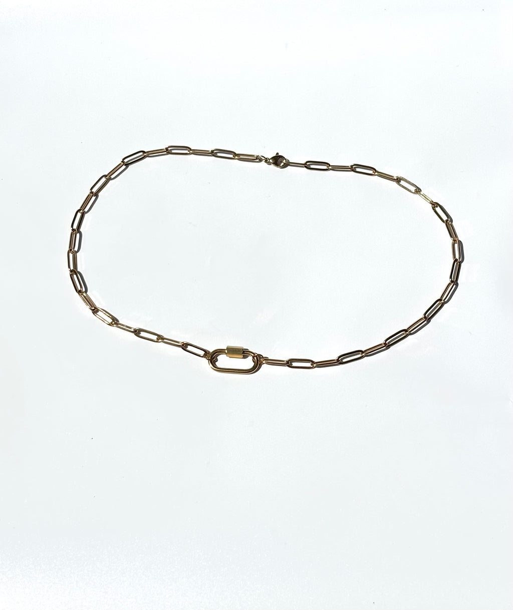 The carabiner necklace