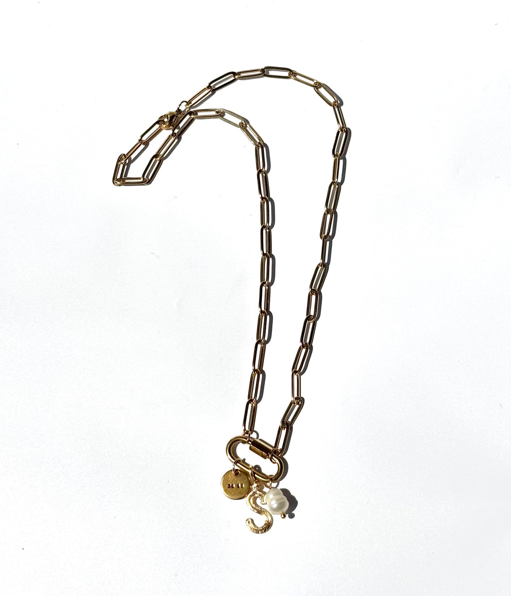 The carabiner necklace