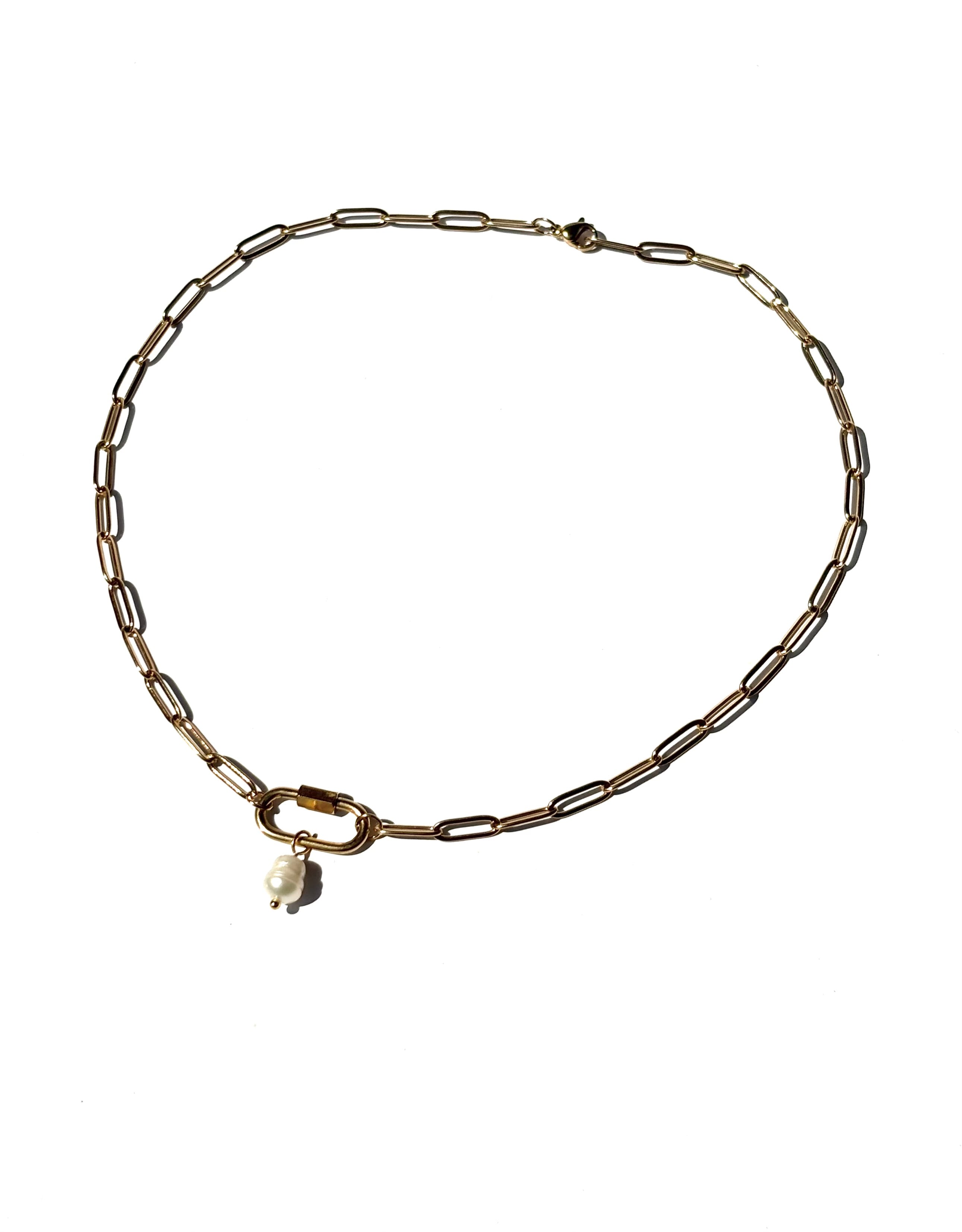 The carabiner necklace