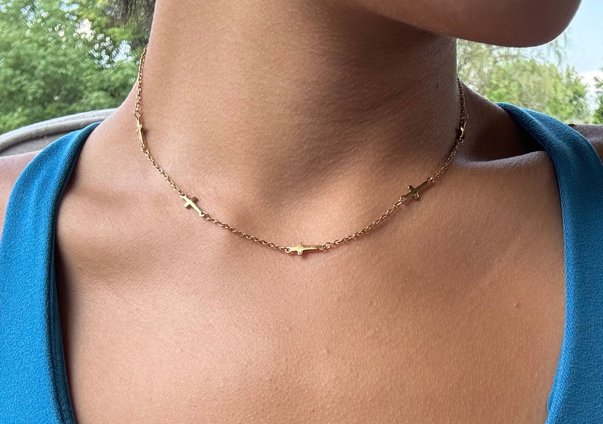 Cross chain choker