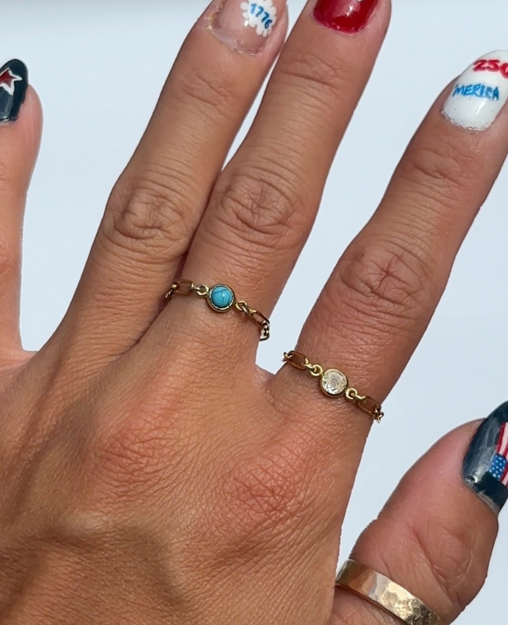 Sparkle chain ring